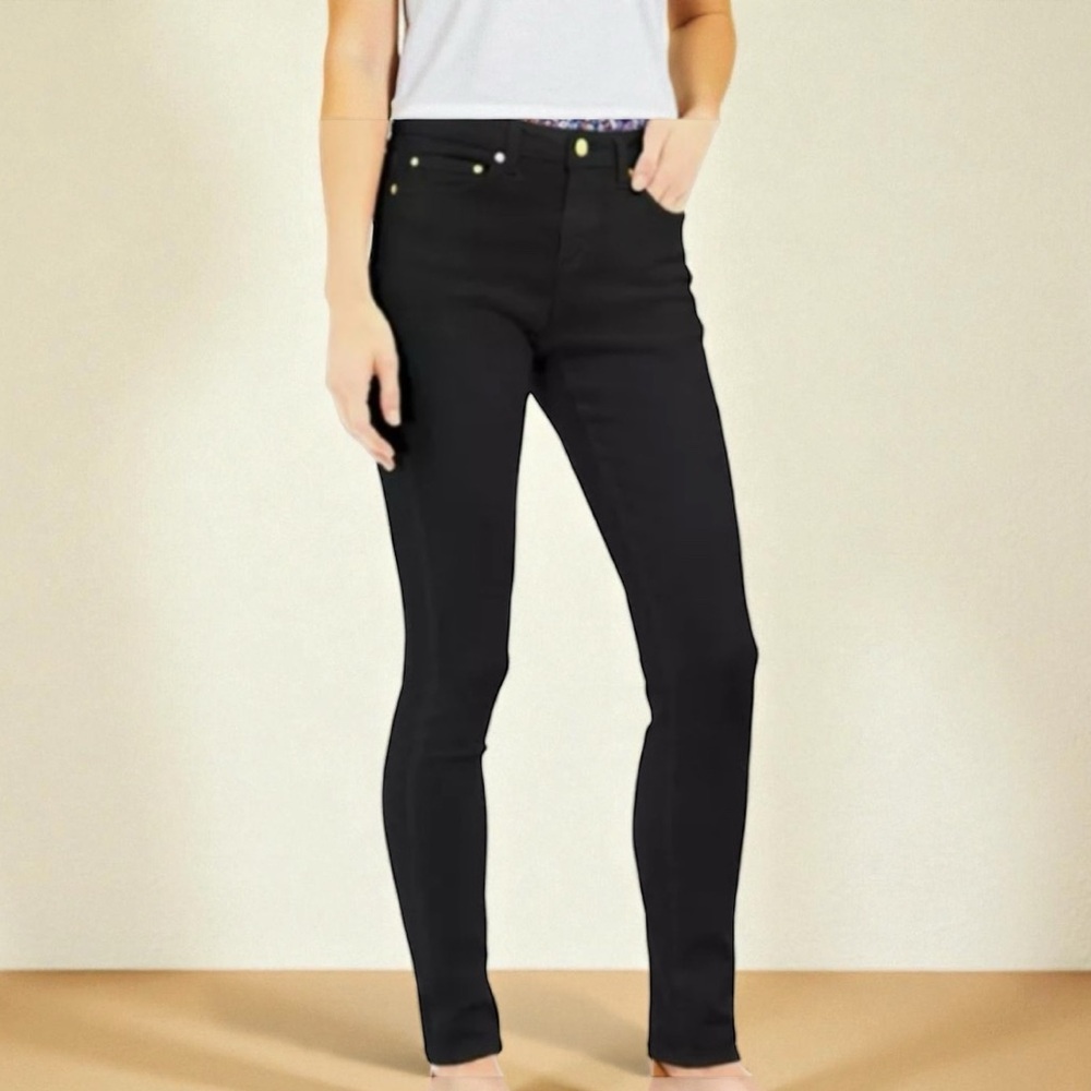 Michael Kors black ankle jeans size 8